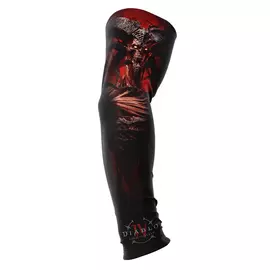 Diablo 4 Seamless gaming arm sleeve - Lord of Hatred Mephisto, Black, S