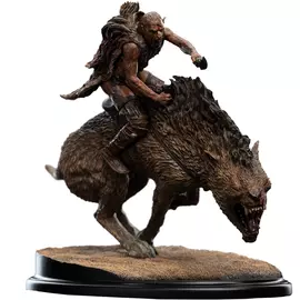 Weta Workshop The Lord Of The Rings - Sharku On Warg Miniature Statue