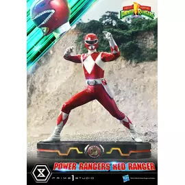Prime 1 Studio Premium Masterline Mighty Morphin Power Rangers Red Ranger