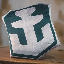 Pillow World of Warships, 41 cm green