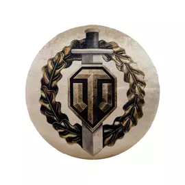 Plush pillow WORLD OF TANKS warrior Reward 37 cm