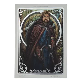 Weta Workshop The Lord of the Rings - Boromir Art Card (A5)