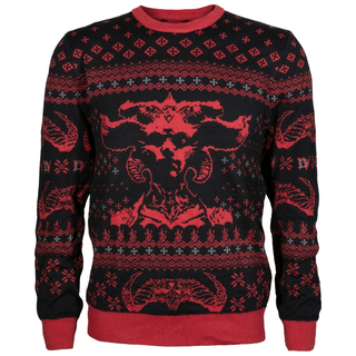 Jinx Diablo IV - Lilith Ugly Holiday Sweater Black, M