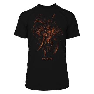Jinx Diablo III - Lord of Terror T-shirt czarny, 2XL