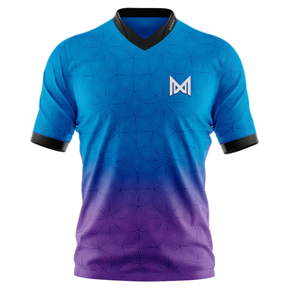 Team Nigma - Tricou albastru/violet, 2XL