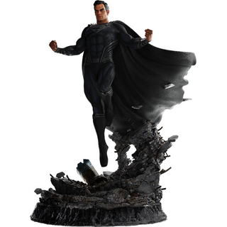 Weta Workshop Justice League - Άγαλμα του Superman με μαύρη στολή 1/4 κλίμακας