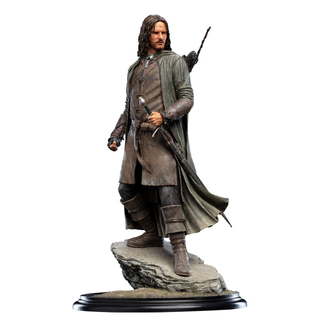 Weta Workshop A Gyűrűk Ura trilógia - Aragorn, a síkságok vadászának szobra (Klasszikus sorozat) 1/6 méretarányban