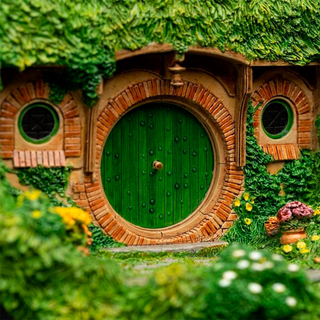 Weta Workshop The Lord of the Rings - Bag End Hobbit Hole Environment