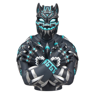 Unruly Industries Marvel - Designová busta Black Panthera