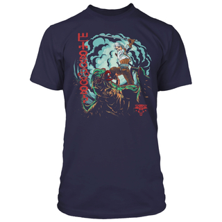 Jinx The Witcher 3 - Slaying the Basilisk T-shirt Navy, M