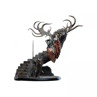 Weta Workshop Hobit - Thranduil na trůnu Premium Statue