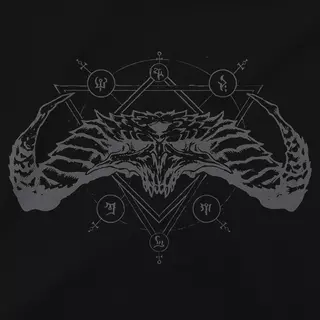 Blizzard Diablo IV - Skull Runes Hoodie Pullover, 2XL