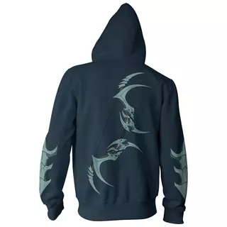 Jinx World of Warcraft - Shadowlands Queen of Destruction Zipper Hoodie Navy, S