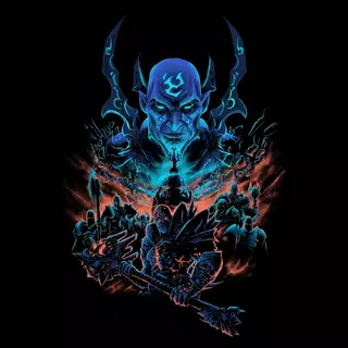 Jinx World of Warcraft - Shadowlands Premium T-shirt Black, S