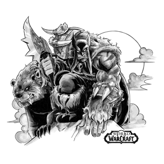 Jinx World of Warcraft - The Beastmaster Premium T-shirt White, S