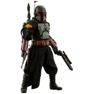Hot Toys Star Wars - Statua di Boba Fett in armatura ridipinta in scala 1/6