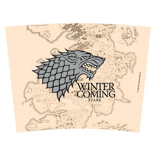 Game of Thrones - L'inverno sta arrivando Tazza thermos da viaggio, 355 ml