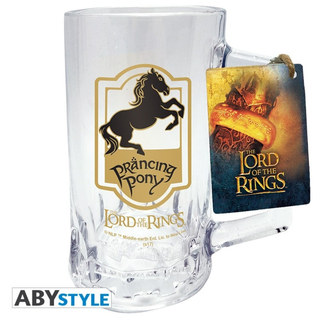 Pán prstenů - Skleněný pohár Prancing Pony Tankard