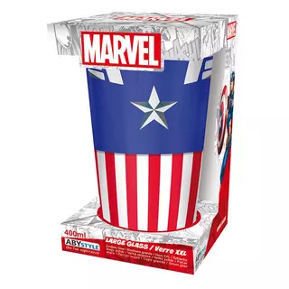 Abysse Marvel - Captain America Large Glass, 400ml
