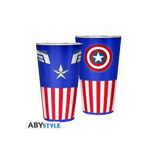 Abysse Marvel - Captain America Large Glass, 400ml
