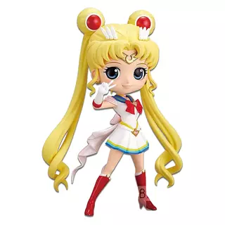 Bandai Banpresto Pretty Guardian Sailor Moon Eternal The Movie - Q Posket Super Sailor Moon (Ver.A) Figure