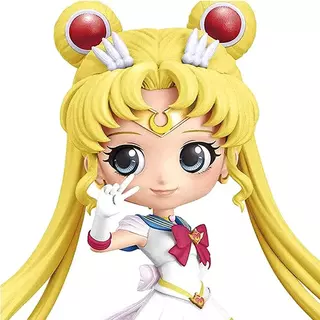 Bandai Banpresto Pretty Guardian Sailor Moon Eternal The Movie - Q Posket Super Sailor Moon (Ver.A) Figure