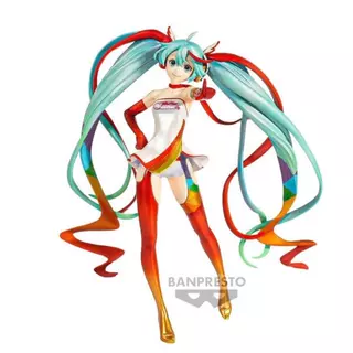 Bandai Banpresto Hatsune Miku Racing ver. - Banpresto Chronicle(Racing Miku 2016!) Reprodukční figurka