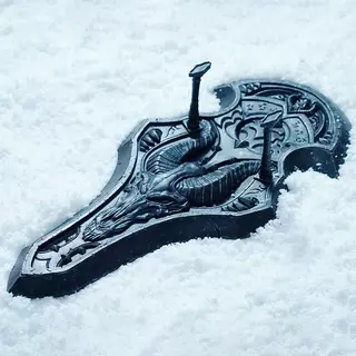 Blizzard World of Warcraft - Wall Mount for Frostmourne Sword