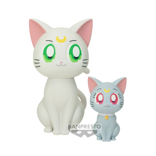 Bandai Banpresto Pretty Guardian Sailor Moon Cosmos the Movie - Sofvimates～Artemis & Diana Figure