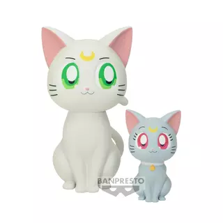 Bandai Banpresto Pretty Guardian Sailor Moon Cosmos the Movie - Sofvimates Artemis & Diana Figure