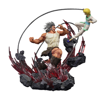 HEX Collectibles Hunter x Hunter - Kurapika vs. Uvogin szobor 1/6 méretarányú, limitált példányszámban