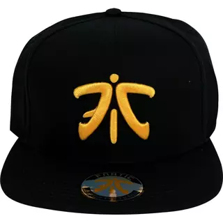 Fnatic - Flat Brim Logo Cap Black, 2016