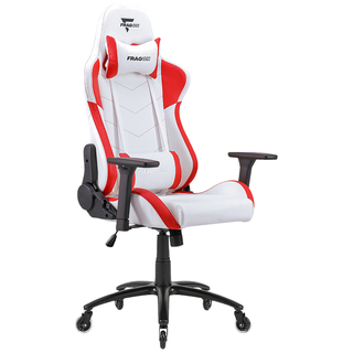 FragON Gaming Chair - Série 3X, blanc/rouge