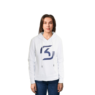 SK Gaming - Sudadera con capucha Mujer Blanco, L