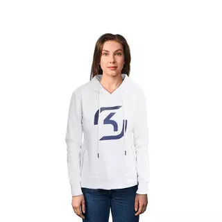 SK Gaming - Dámská mikina s kapucí White, L