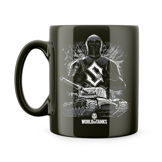 Wargaming World of Tanks - Mug Sabaton Knight Edition limitée, noir