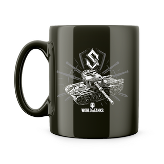 Wargaming World of Tanks - hrnek Sabaton Tank Mug Limited Edition, černý
