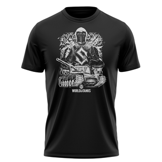 World of Tanks Sabaton - Maglietta con logo della band in edizione limitata nera, 3XL