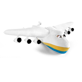 Βελούδινο παιχνίδι WP MERCHANDISE Αεροπλάνο Ουκρανία 56 cm
