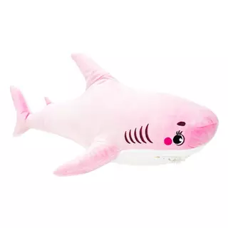 Plush toy WP MERCHANDISE Shark pink, 80 cm