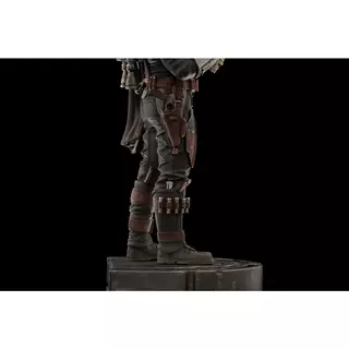 Iron Studios Star Wars - Le Mandalorien et Grogu Statue Art Scale 1/10