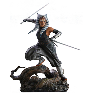 Statua di Iron Studios The Mandalorian - Ahsoka Tano in scala artistica 1/10