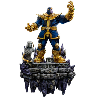 Iron Studios Marvel - Thanos Deluxe Diorama szobor BDS Art Scale 1/10
