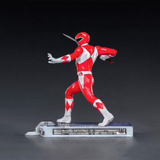 Iron Studios Power Rangers - Red Ranger Statue Kunst Maßstab 1/10