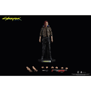 PureArts Cyberpunk 2077 - V Figure féminine Échelle 1/6