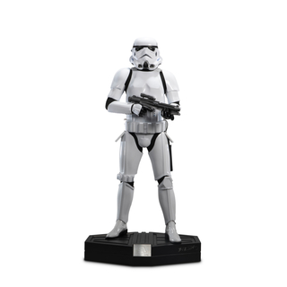 PureArts Star Wars - Statua di alta qualità dello Stormtrooper Originale Scala 1/3