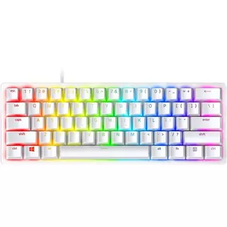 Razer Huntsman Mini - Chroma RGB Gaming Keyboard (Mercury White | US Layout)
