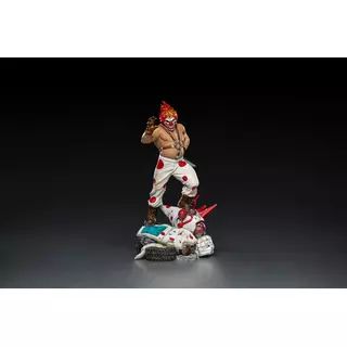 Iron Studios TWISTED METAL - Sweet Tooth Needles Kane Statue 1/10