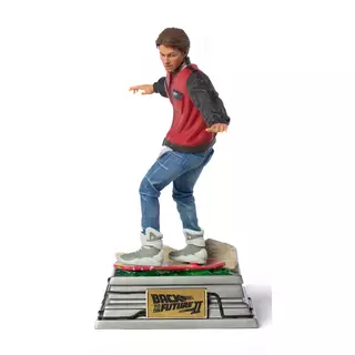 Iron Studios Back to the Future II - Marty McFly on Hoverboard Statue Art Scale 1/10