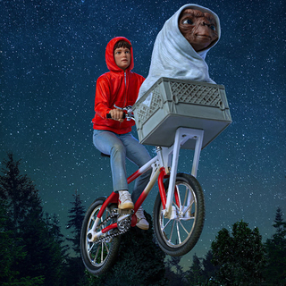 Iron Studios E.T. - Statua di E.T. ed Elliot in scala 1/10